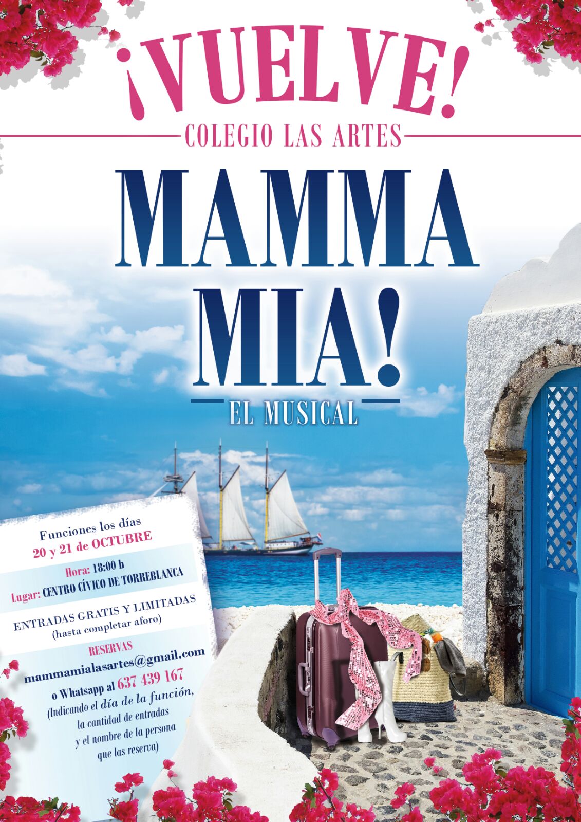 Colegio Las Artes - Nuestro Mamma Mia! se va a Badajoz!!!!! 